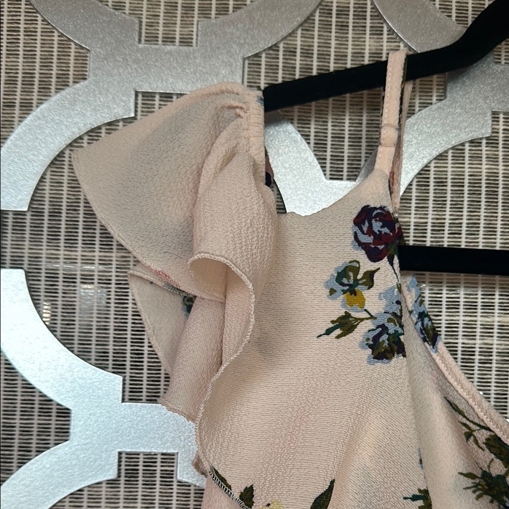 Floral Ruffle Swim Coverup - Picture 6 of 9